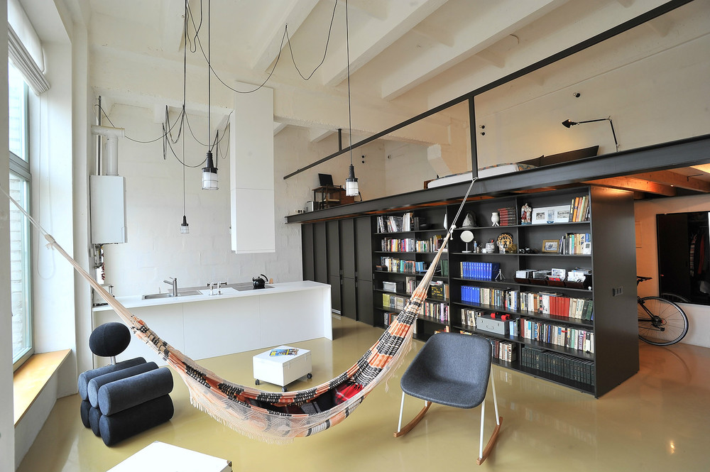 Hamac dans un loft