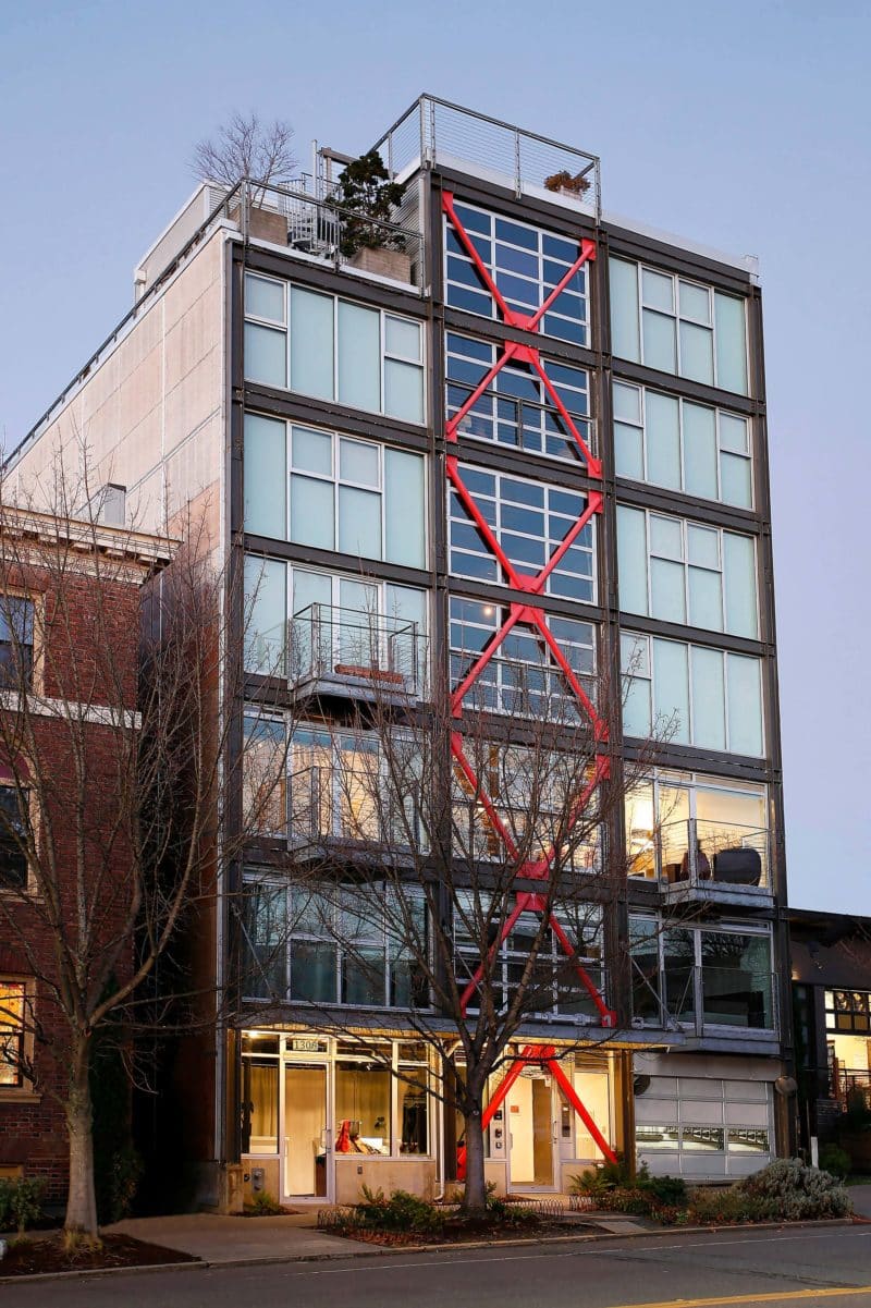 Façade extérieure du loft