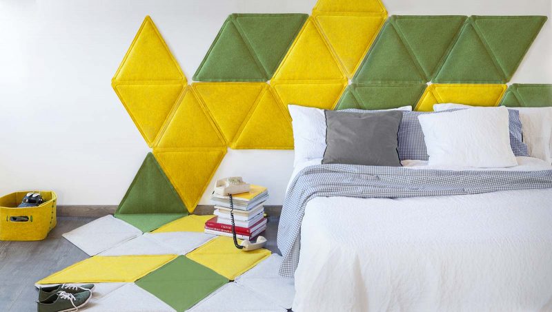 Triangle mur déco scandinave