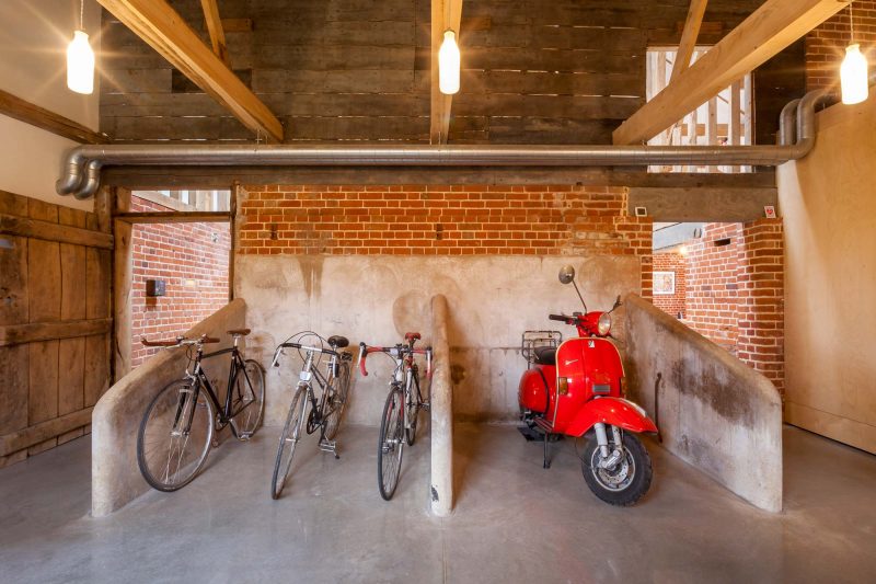 Garage à vélos du loft