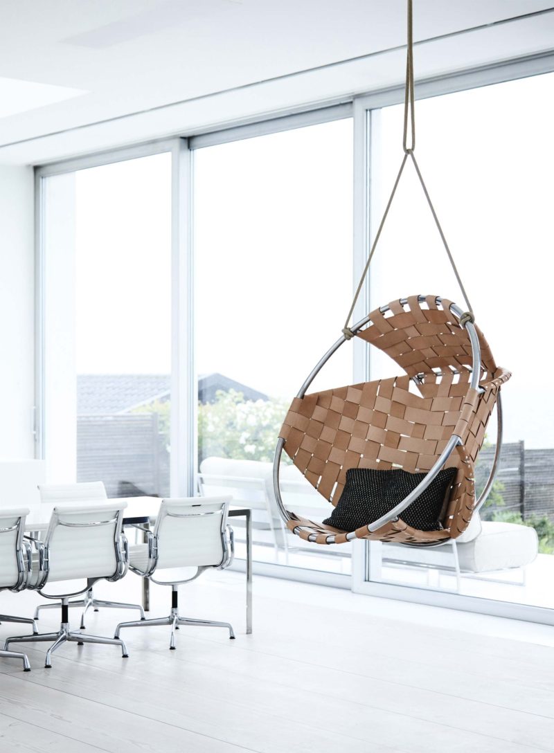 Hamac chaise et fauteuil suspendu–idées extérieur et intérieur