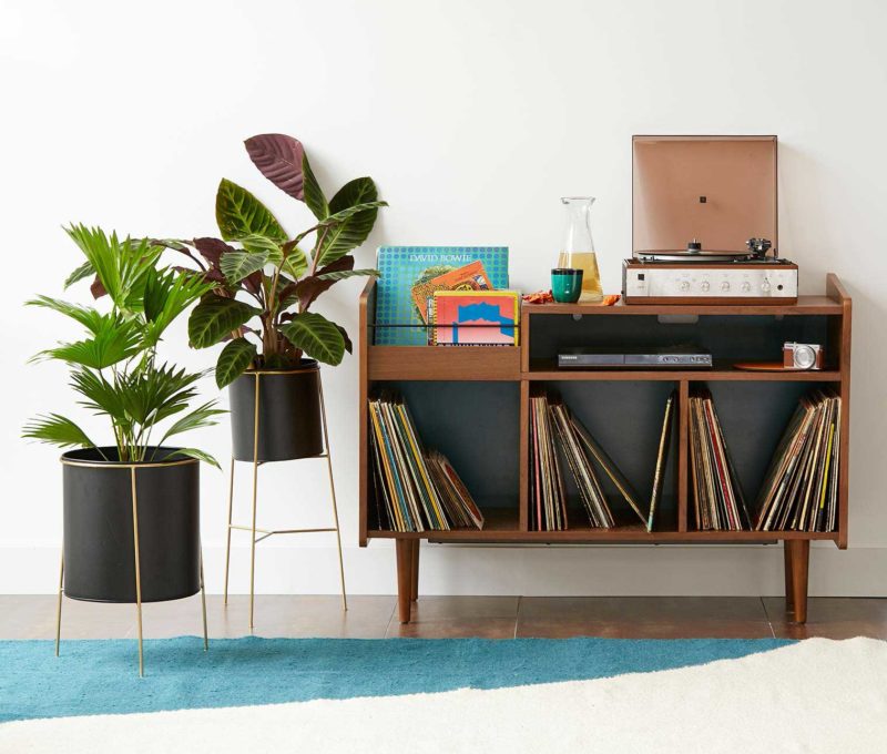 51 meubles pour ranger des vinyles  Rangement vinyle, Meuble vinyle,  Mobilier de salon
