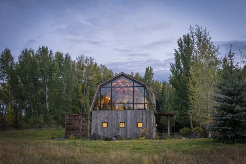 Loft grange en bois