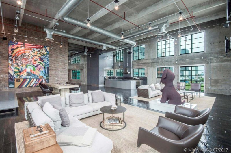 Gigantesque loft de 660 m² à Miami