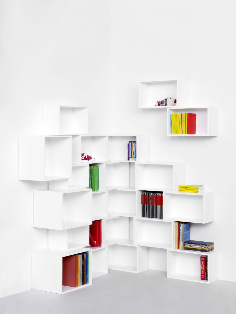 ZWMG bibliothèque Meuble Étagère d'angle étagère étagère à bibliothèque de  librairie de librissement Simple Moderne économiser de l'espace :  : Cuisine et Maison