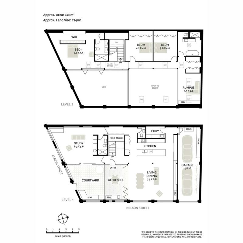 Les plans du loft