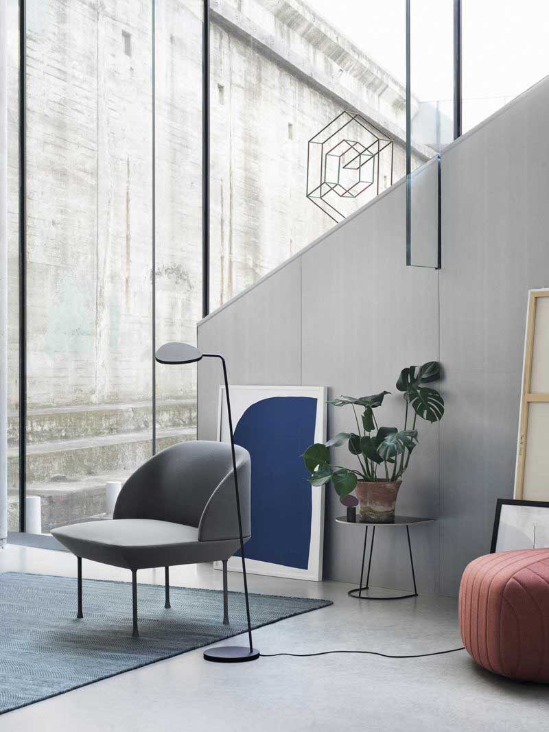 Fauteuil design scandinave moderne