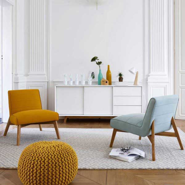 Fauteuil Scandinave : 21 Modèles Pour Un Salon Nordique