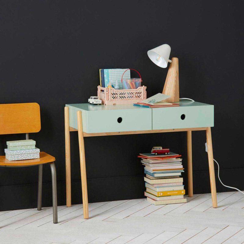 Transformer un bloc tiroir en meuble de bureau - Du goût et des couleurs