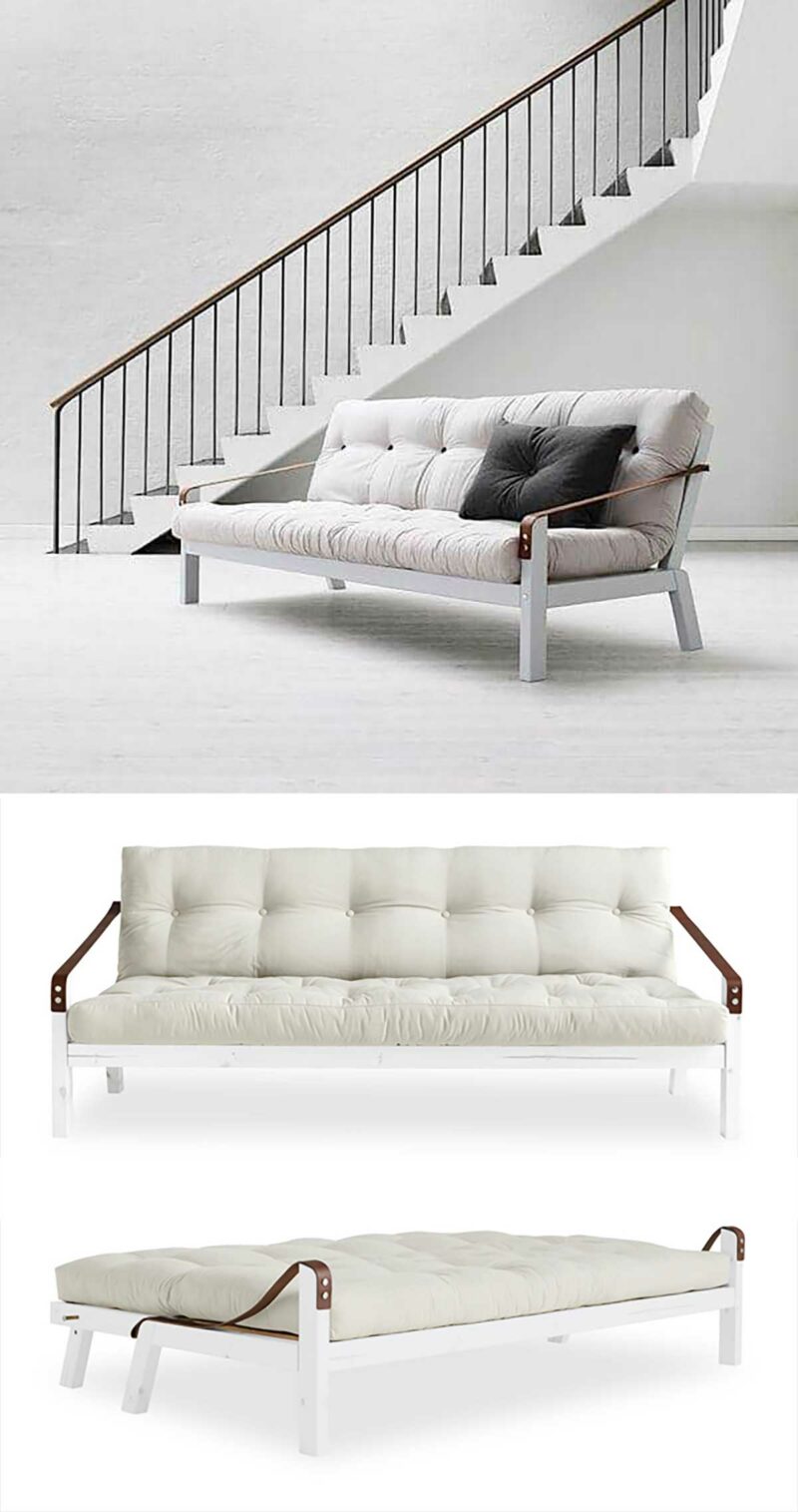 Couchage d'appoint confortable au design original